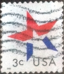 Sellos de America - Estados Unidos -  Scott#3613 intercambio, 0,20 usd, 3 cents. 2002