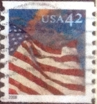 Stamps United States -  Scott#4232 intercambio, 0,25 usd, 42 cents. 2008