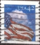 Stamps United States -  Scott#4239 cr5f intercambio, 0,25 usd, 42 cents. 2008