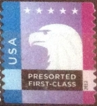 Stamps United States -  Scott#4587 cr5f intercambio, 0,25 usd, first class. 2012