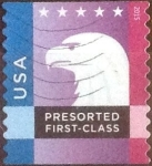 Stamps United States -  Scott#4587 intercambio, 0,25 usd, first class. 2015