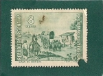 Stamps Argentina -  Prilidiano Pueyrredon