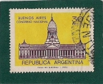 Stamps Argentina -  Congreso Nacional