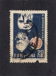 Stamps Argentina -  XX Aniversario de la O.M.S