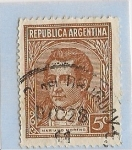 Stamps Argentina -  Mariano Moreno