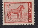 Stamps : America : Argentina :  Caballo Criollo