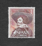 Stamps Spain -  Edf 1341 - III Centenario de Velázquez