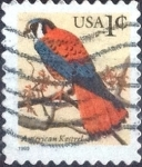 Stamps United States -  Scott#3031 intercambio, 0,20 usd, 1 cents. 1999