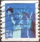 Sellos de America - Estados Unidos -  Scott#3477 intercambio, 0,20 usd, 34 cents. 2001