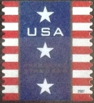 Stamps United States -  Scott#4158 intercambio, 0,20 usd, standard 2007