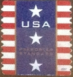 Stamps United States -  Scott#4157 intercambio, 0,20 usd, standard 2007