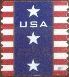 Stamps United States -  Scott#4157 intercambio, 0,20 usd, standard 2007