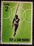 Stamps Europe - San Marino -  Juegos Olímpicos. Voor