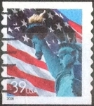 Sellos de America - Estados Unidos -  Scott#3982 intercambio, 0,20 usd, 39 cents. 2006