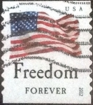 Stamps United States -  Scott#4635 intercambio, 0,25 usd, forever 2012