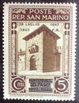 Sellos del Mundo : Europe : San_Marino : Sobreimpreso julio 1943/1642