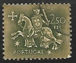 Sellos de Europa - Portugal -  Guerrero a caballo