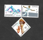 Stamps : Europe : Spain :  Edf 2850-2852 - Deportes