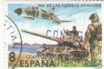 Stamps Spain -  DIA DE LAS FUERZAS ARMADAS (33)