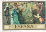 Stamps Spain -  LOS PRIMEROS PASOS-Rosales (33)