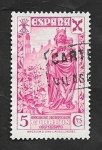 Stamps Spain -  21 - Historia del Correo, Organización Benéfica de Orfanato