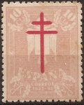 Stamps : Europe : Spain :  Pro Tuberculosos  1942  10 cents