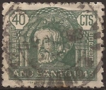 Stamps Spain -  Apostol Santiago  1943  40 cents