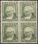 Stamps Spain -  II Cent nacimiento de Goya  1946  50 cents