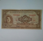 monedas de America - Colombia -  1958 - 50 pesos