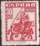 Stamps Spain -  Fernando III El Santo  1948  30 cents