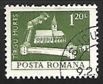 Stamps Romania -  Tirgu Mures Citadel