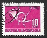Stamps Romania -  Corneta de correos