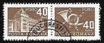 Stamps Romania -  Oficinas de Correos - Cornetas de Correos