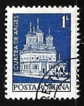 Stamps Romania -  Monasterio de Curtea de Arges