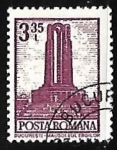 Stamps Romania -  Bucharest - Monumento a los héroes 