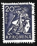 Sellos de Europa - Rumania -  Minero