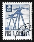 Stamps Romania -  Torres electricas