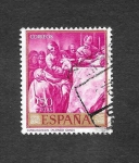 Stamps Spain -  Edf 1915 - Pintura