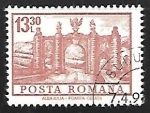 Stamps : Europe : Romania :  Alba Iulia - Puerta de la ciudad