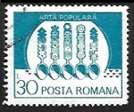 Stamps Romania -  Arte popular