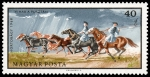 Stamps Hungary -  Parque Nacional - Hortobagy