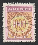 Stamps Indonesia -  Bajar Porto - Cifra