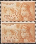 Sellos de Europa - Espa�a -  V Centenario nacimiento Isabel la Católica 1951 90 cents