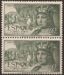 Stamps Spain -  V Centenario nacimiento Fernando el Católico 1952 60 cents