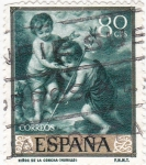 Stamps Spain -  NIÑOS DE LA CONCHA- MURILLO (33)