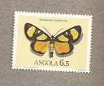 Sellos de Africa - Angola -  Mariposa