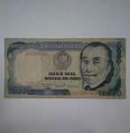 monedas de America - Per� -  1981 - 10.000 soles oro