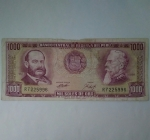 monedas de America - Per� -  1969 - 1.000 soles oro