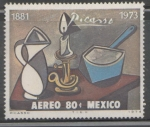 Stamps : America : Mexico :  Pablo Picasso 1881-1973 pintor y escultor español