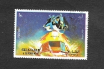 Stamps United Arab Emirates -  Mi983A - Apolo 16